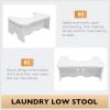 Garneck Stable PVC Toilet Step Stool, Non-Slip Bathroom Footstool for Potty Training view 4