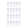 FewNvWa 20 Empty Cosmetic Tubes, 10 ml, White, with Screw Caps view 1