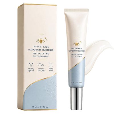 ZORTRIO Instant Face Temporary Tightener, Under-Eye Cream for Puffiness and Fine Lines, All Skin Types, 15 g (1 Pc)