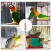Parrot Chew Toy - Natural Wood Rattan Ball view 4