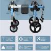 Full-Support Dog Wheelchair, Adjustable Front and Rear Leg Mobility Aid view 2