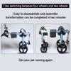Full-Support Dog Wheelchair, Adjustable Front and Rear Leg Mobility Aid view 3
