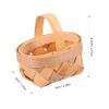 Handwoven Mini Wicker Baskets, 12-Piece Set with Handles view 2