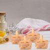 Handwoven Mini Wicker Baskets, 12-Piece Set with Handles view 4