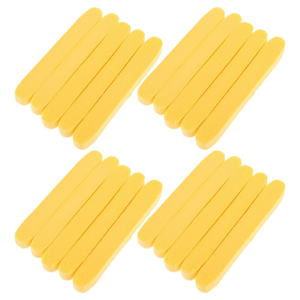 FESTFENDS 100-Piece Compressed Facial Cleansing Sponges, Soft, Reusable and Gentle on Skin