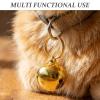 COSMOBETTY 10-Pack Pet Bells with Keyring view 2