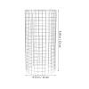 CAXUSD Stainless Steel Fish Breeding Cone Net for Angelfish and Shrimp view 2