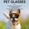 Windproof Dog Sunglasses for Outdoor Eye Protection view 2