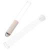 CAXUSD Transparent Reusable Silicone Lipstick Brush with Round Head for Precise Lip Makeup and On the Go view 1