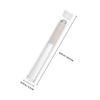 CAXUSD Transparent Reusable Silicone Lipstick Brush with Round Head for Precise Lip Makeup and On the Go view 2