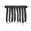 Fhtdhm Rodless Eight-Shaped Curling Tool, Soft and Fluffy, for Women and Girls, Black view 1
