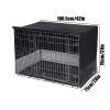 Waterproof Oxford Fabric Dog Crate Cover view 2