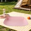 Cat Feeding Mat, PU Leather, High Edge, Non-Slip, Waterproof view 3