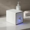 DimyFew Dustproof Disinfection and Sterilization Box for Nail Tools, White view 2