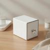 DimyFew Dustproof Disinfection and Sterilization Box for Nail Tools, White view 3