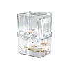 Aquarium Fish Breeding Box | Floating, Double Layer with Suction Cups view 1