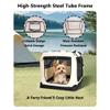 LSYQFB Foldable Dog Car Crate for BMW 1 Series view 4