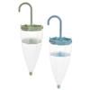 SECFOU Reusable Hanging Moisture Absorbers, 2-Pack, Umbrella-Shaped, ABS and PP view 1