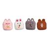 Mikikit 4-Pack Polyester Menstrual Pad Bags with Zippers, Tear- and Wear-Resistant, Portable, Random Color view 1
