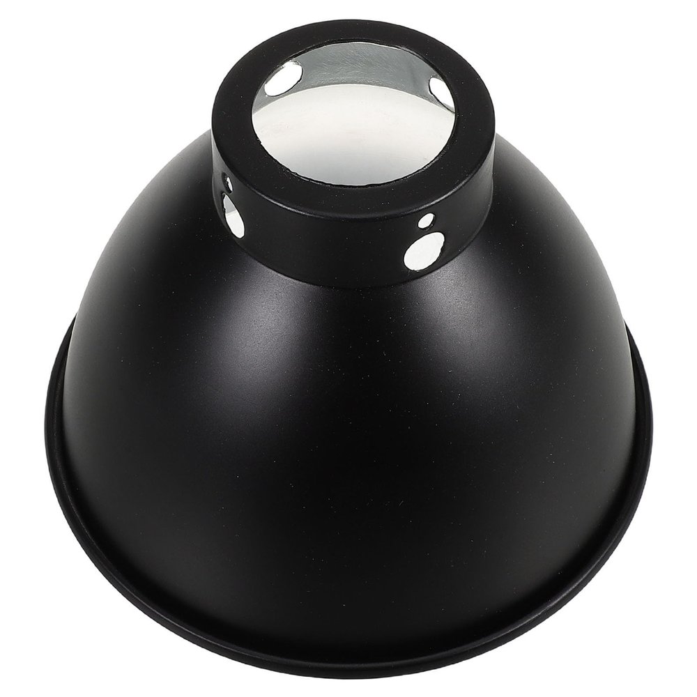 IMIKEYA 14 cm Reflective Metal Lamp Shade for Reptile Terrarium Heat Lamps