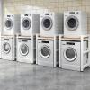 Adjustable Stacking Set for Washers and Dryers with Storage Shelf view 2