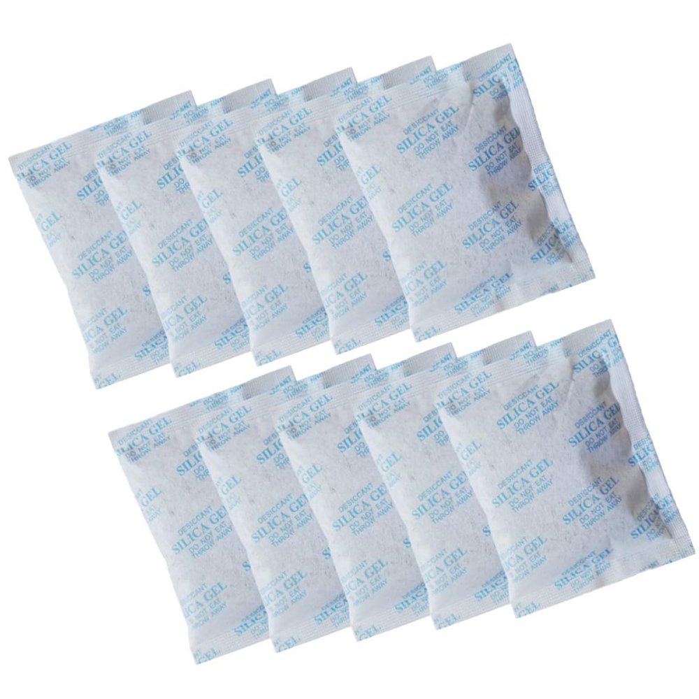DOITOOL 50-Pack Silica Gel Moisture Absorbers, 50 g, for Cabinets