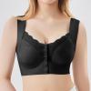 Women's Thin Seamless Bra, Soft Support, Breathable, Black, XXL (Beige, M) view 3