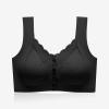 Women's Thin Seamless Bra, Soft Support, Breathable, Black, XXL (Beige, M) view 4