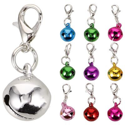 GATHINESS Decorative Metal Pet Collar Bells, 10 Pieces