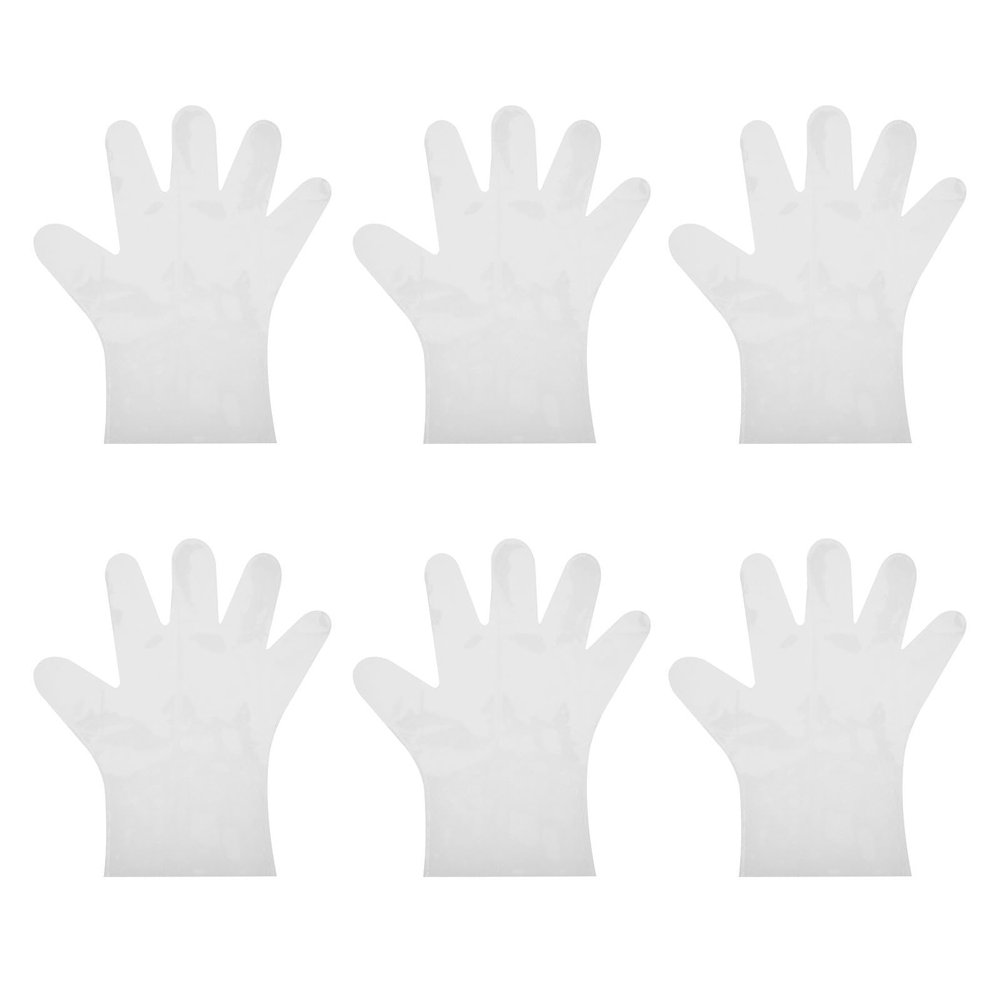 ROMISBABA 6-Piece Nonwoven Pet Grooming Gloves for Gentle Cat Cleaning, Hair Removal and Massage