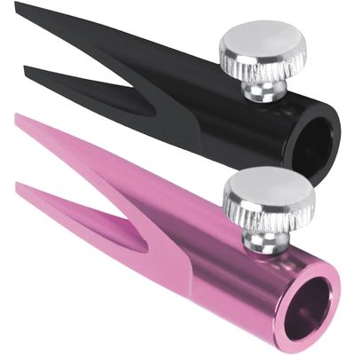 Healvian U-Shaped Sharpener for Cosmetic Pencils, 2-Pack, Aluminum Alloy