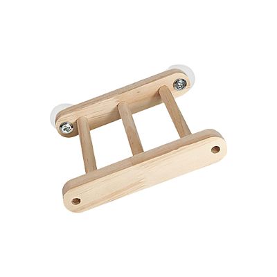 Wooden Bird Ladder, Foldable Climbing Ladder