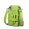 Leather Hairdressing Scissors Holster with Waist Belt, Light Green view 1