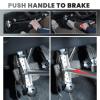 Buxuaaaa Aluminum Driving Aid with Rust-Resistant Surface, Adjustable Vehicle Hand Controls for Drivers with Disabilities view 4