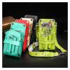 Leather Hairdressing Scissor Holster with Waist Belt, Yellow view 2