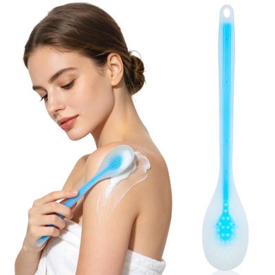 Obuyke Lotion Back Applicator with Sturdy Handle and Soft Applicator Pad for Applying Body Lotion and Back Ointment, Suitable for Women and Seniors for Daily Use