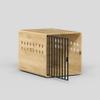 80 cm Dog Crate with 1 Metal-Grille Door view 2