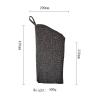 ZGUZMCMK Dog Bite Protection Arm Sleeve, Black view 3