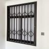 Folding Aluminum Window Security Grille with Lock, 50 x 100 cm view 1