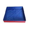 Square Foldable Dog Pool 50 x 50 x 10 cm PVC | Non-Inflatable, Slip-Resistant Shallow-Water Tub view 1