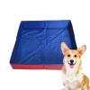 Square Foldable Dog Pool 50 x 50 x 10 cm PVC | Non-Inflatable, Slip-Resistant Shallow-Water Tub view 2