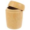 Compact Decorative Bamboo Toothpick Dispenser Box for the Kitchen view 1