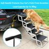 DCYBDL Folding Dog Ramp for VW Saveiro G5 2017+, Non-Slip Dog Stairs with Aluminum Frame view 3