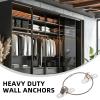 CHILDWEET Adjustable Furniture Anti-Tip Wall Anchors with Steel Cable view 4