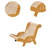 ShengQuanHao Sisal Cat Lounge Chair, Scratching Bed, 42 × 60 × 44.5 cm view 2