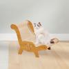 ShengQuanHao Sisal Cat Lounge Chair, Scratching Bed, 42 × 60 × 44.5 cm view 4