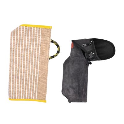 Kuntesetty Dog Bite Protection Sleeve, Dog Training Arm, Durable and Safe, Jute-Suede