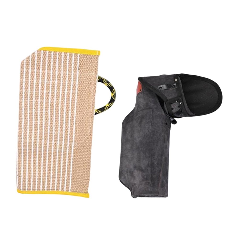 Kuntesetty Dog Bite Protection Sleeve, Dog Training Arm, Durable and Safe, Jute-Suede