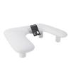 Yanmis Nail Armrest, Adjustable, 3 Heights, Ergonomic, for Manicure Professionals, Home Use and Salons, White view 2
