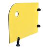 GTHTUHFD Cartoon Urinal Partition for Kindergarten Toilets, Yellow, 60 x 80 cm, 5-Pack, Child-Friendly, with Protective Screen, Yellow-60 x 80 cm, 4 pcs view 1